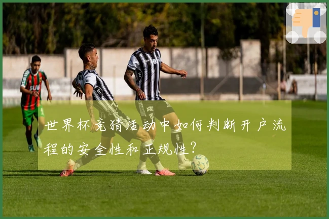 世界杯竞猜活动中如何判断开户流程的安全性和正规性？